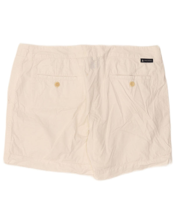 Marina Yachting Damen Chinoshorts IT 46 Large W34 Weiße Baumwolle