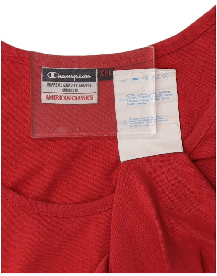 CHAMPION Damen Weste Top UK 20 2XL Rosa Baumwolle