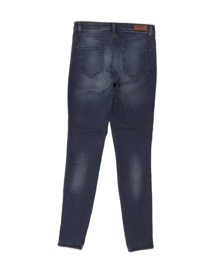 BENETTON Womens Skinny Jeans W28 L30 Blue Vintage Benetton and Second-Hand Benetton from Messina Hembry 