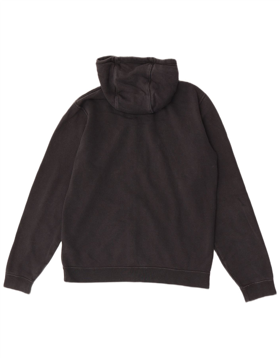 Nike Herren-Kapuzenpullover mit Reißverschluss, mittelschwarz, Baumwolle