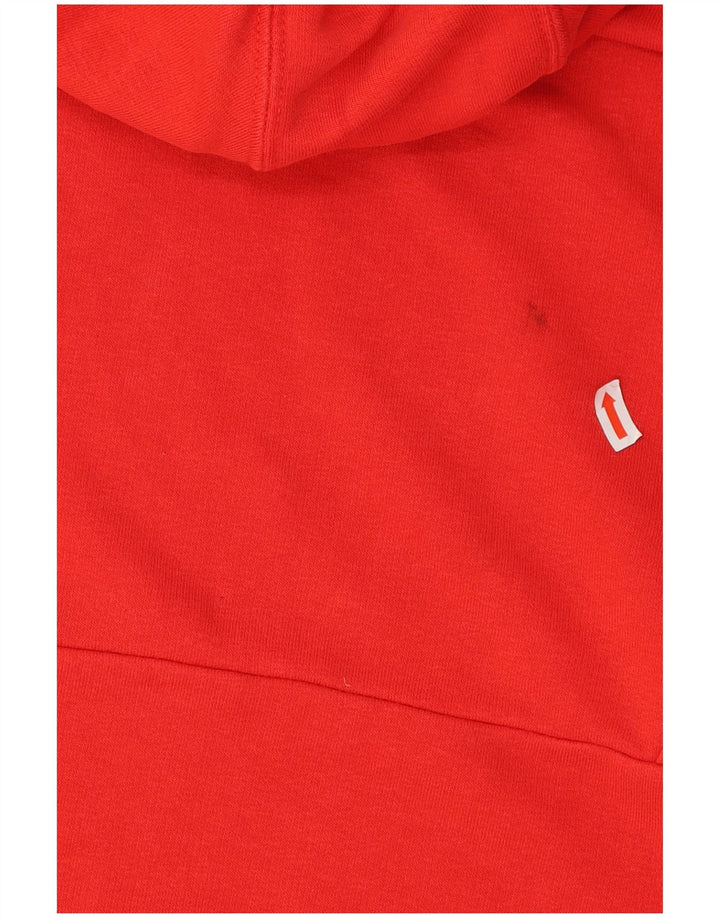 PUMA Herren Kapuzenpullover, klein, rot, Baumwolle