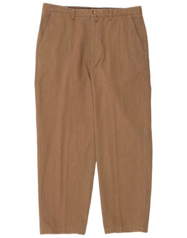 MARLBORO CLASSICS Herren Tapered Chinohose EU 54 2XL W36 L29 Beige