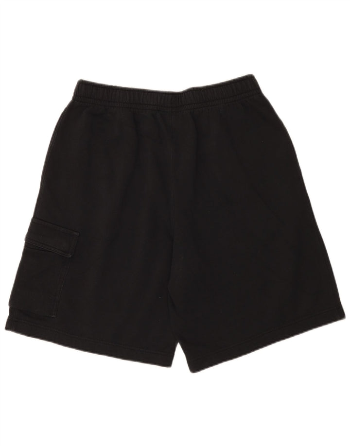 Nike Herren-Sportshorts, mittelgroß, schwarze Baumwolle