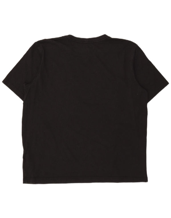 Carhartt Herren Relaxed Fit T-Shirt Top XL Schwarz Baumwolle