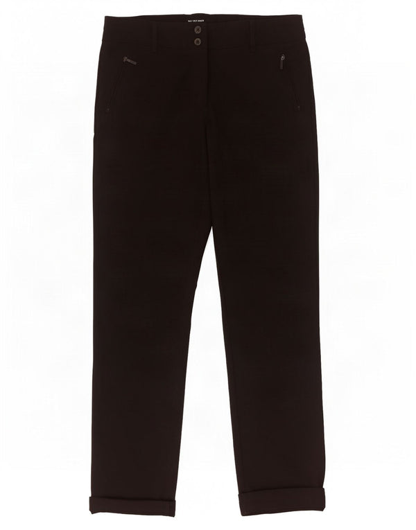 Marks & Spencer Boys Straight Casual Trousers 14-15 Years W30 L32 Black
