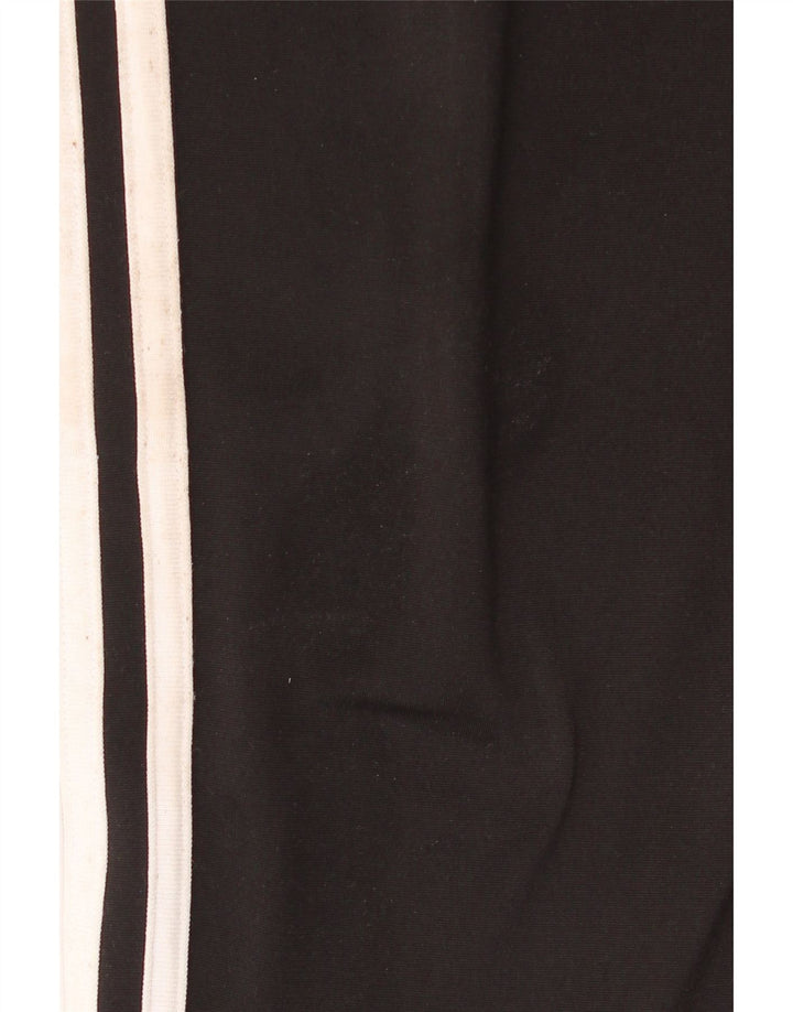 Adidas Damen-Trainingshose UK 12/14 Mittelschwarzes Polyester