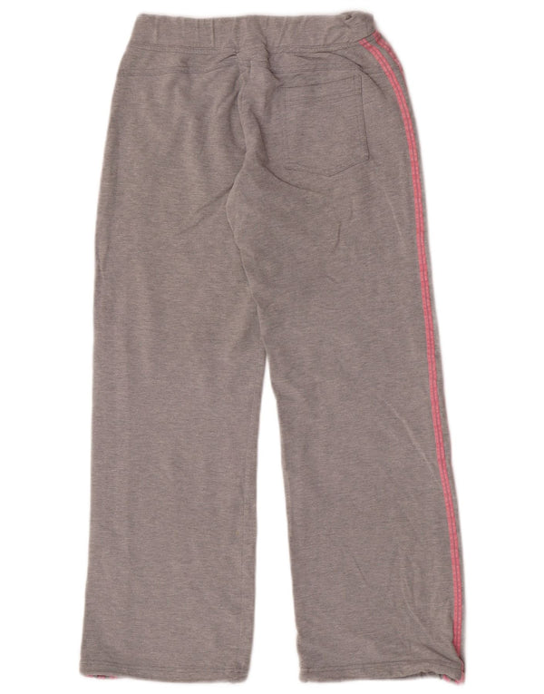 Adidas Damen Trainingshose Jogger UK 14 Mittelgrau Baumwolle Sport