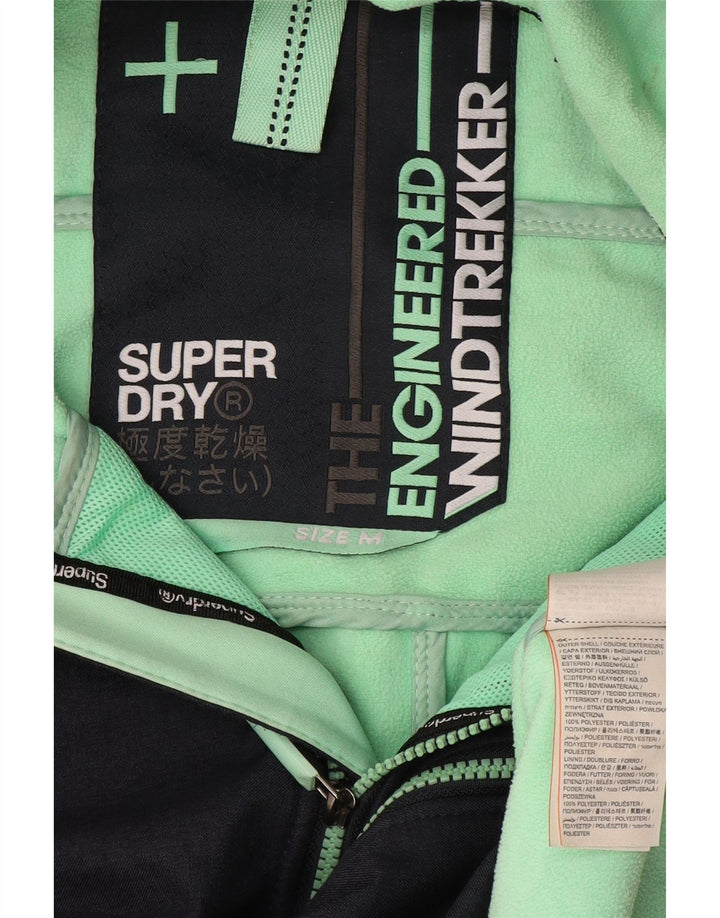 Superdry Herren Windtrekker Hooded Windjacke UK 38 Medium Marineblau