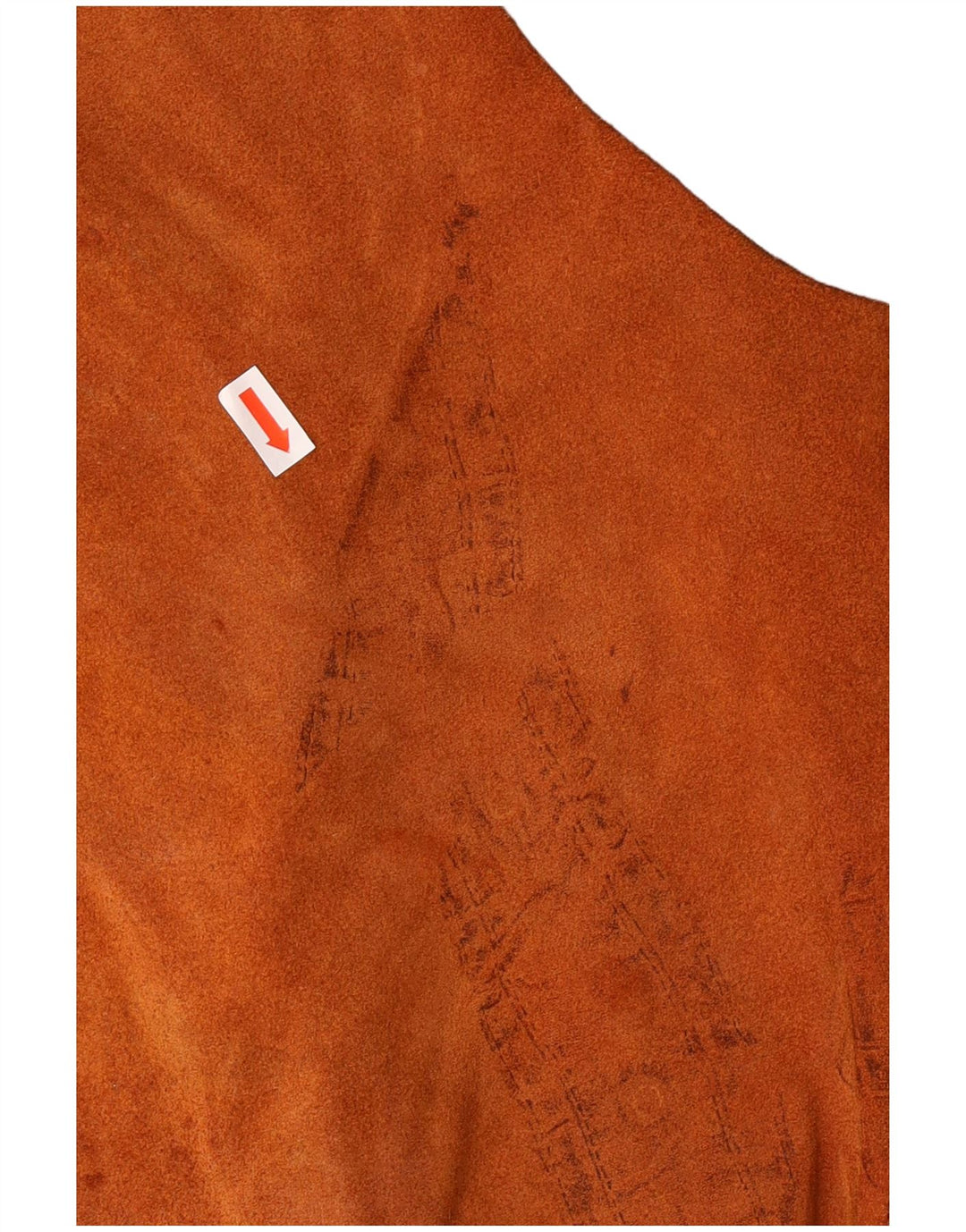 Vintage Damen Wildlederweste UK 18 XL Braun Western