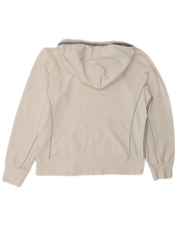 Champion Damen Heritage Classics Kapuzenpullover UK 16 Large Weiße Baumwolle