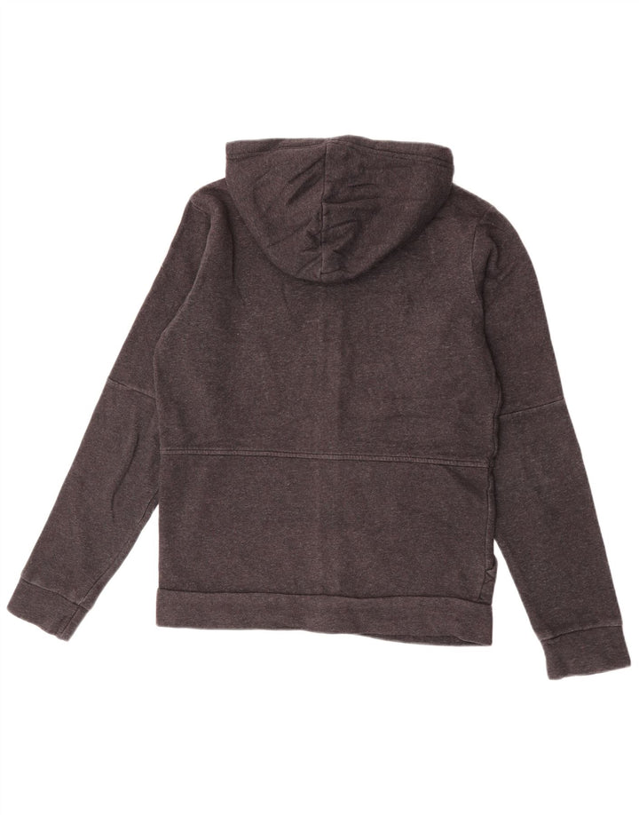 Adidas Herren Zip Hoodie Pullover Kleine graue Baumwolle