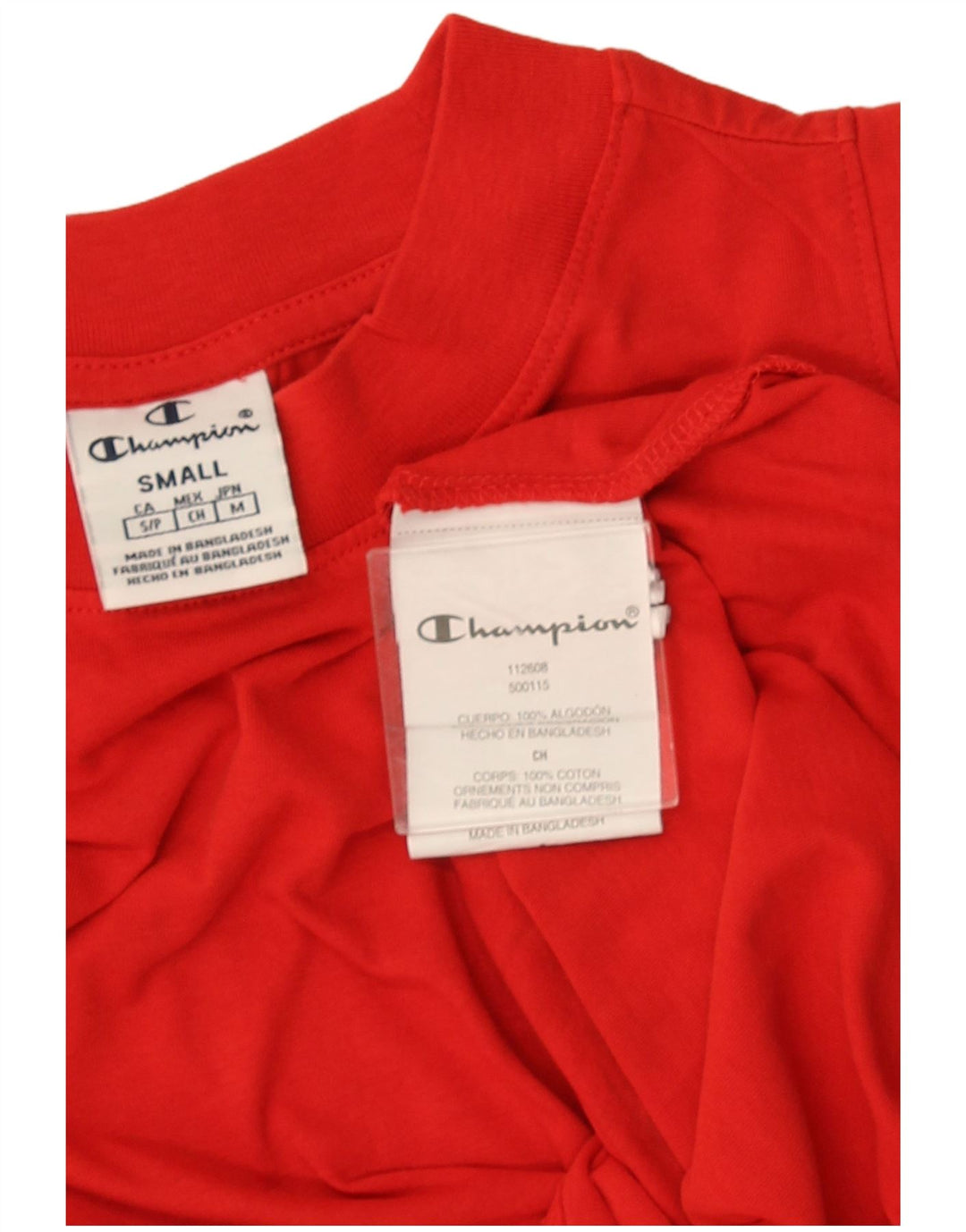 Champion Womens Graphic Vest Top UK 10 Small Rote Baumwolle