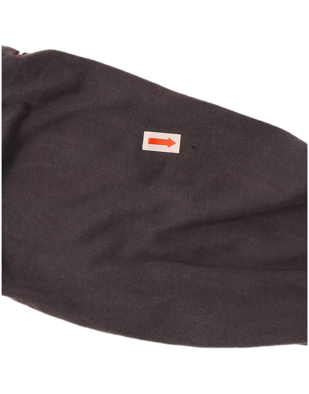 TOMMY HILFIGER Mens Graphic Top Long Sleeve Large Grey