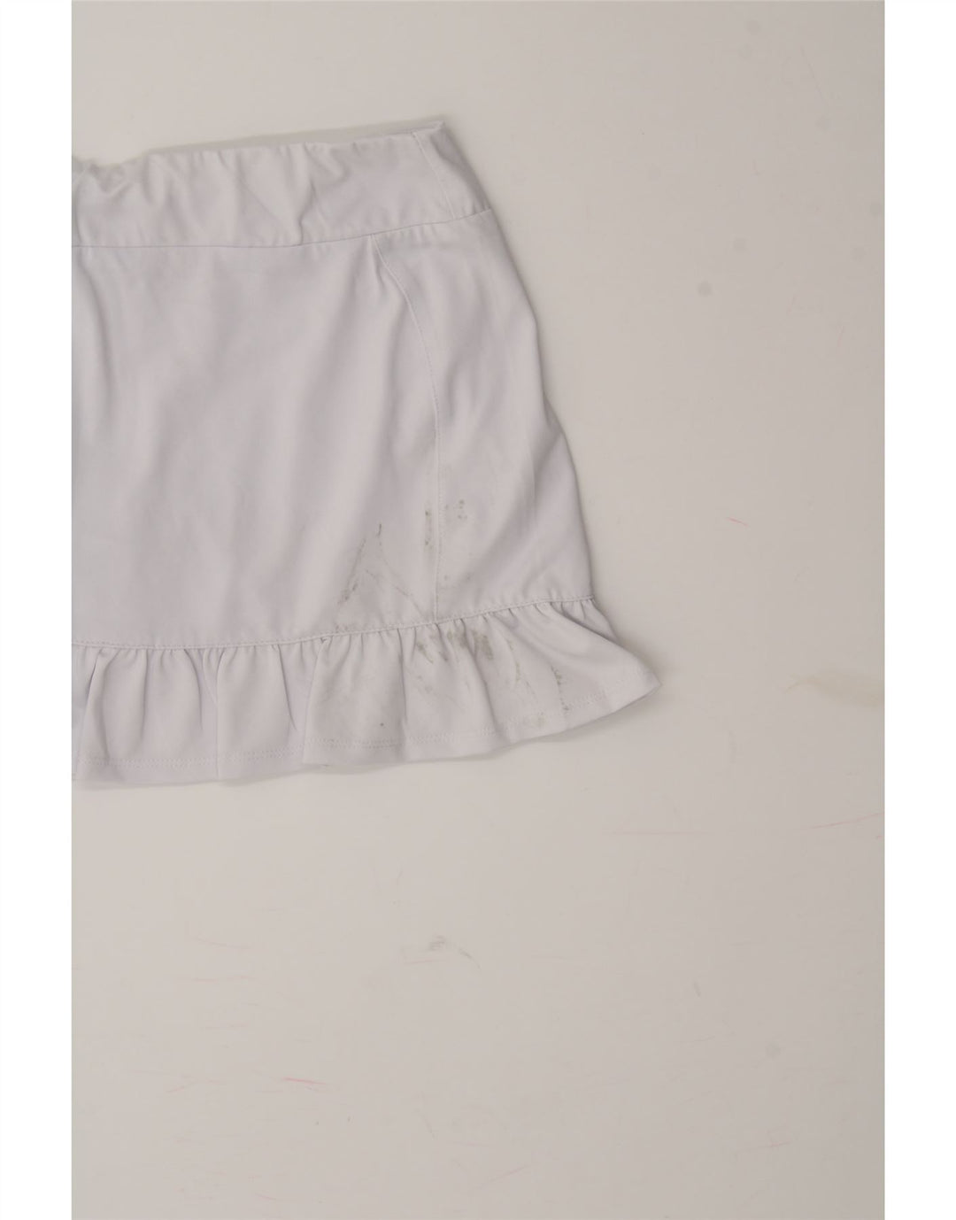 FILA Womens Tennis Skirt UK 12 Medium White Polyester Vintage Fila and Second-Hand Fila from Messina Hembry 