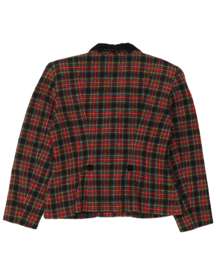 AUSTRALIAN L'ALPINA Damen Blazerjacke IT 44 Mittelmehrfarbig kariert