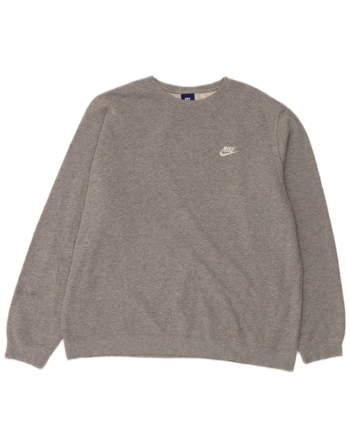 Nike Herren Sweatshirt Pullover XL Grau Polyester