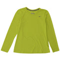 Nike Damen Dri Fit Regular Fit Top Langarm UK 14 Mittelgrün