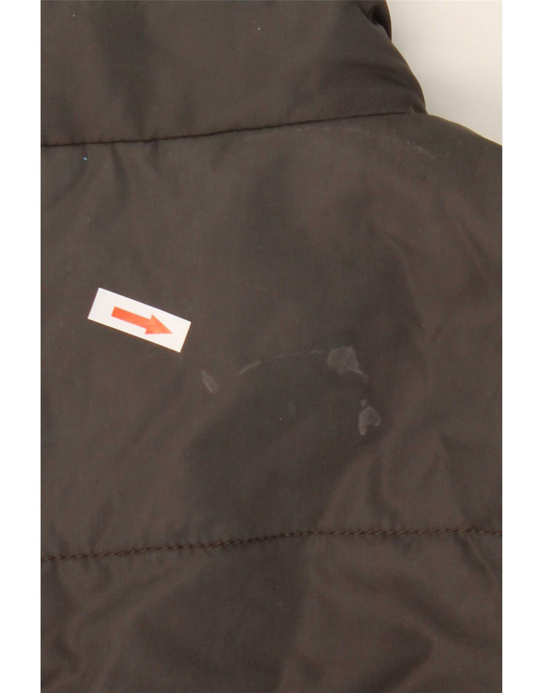 Armani Jeans Herren Wattierte Jacke EU 48 Mittelgraues Polyamid