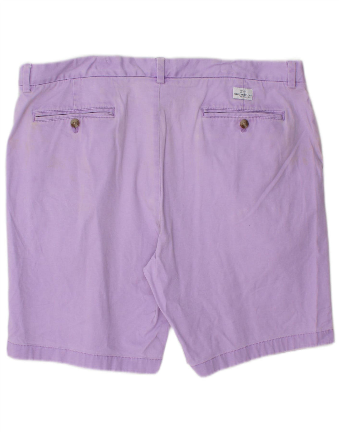 VINEYARD VINES Herren Chino Shorts W38 XL Lila Baumwolle