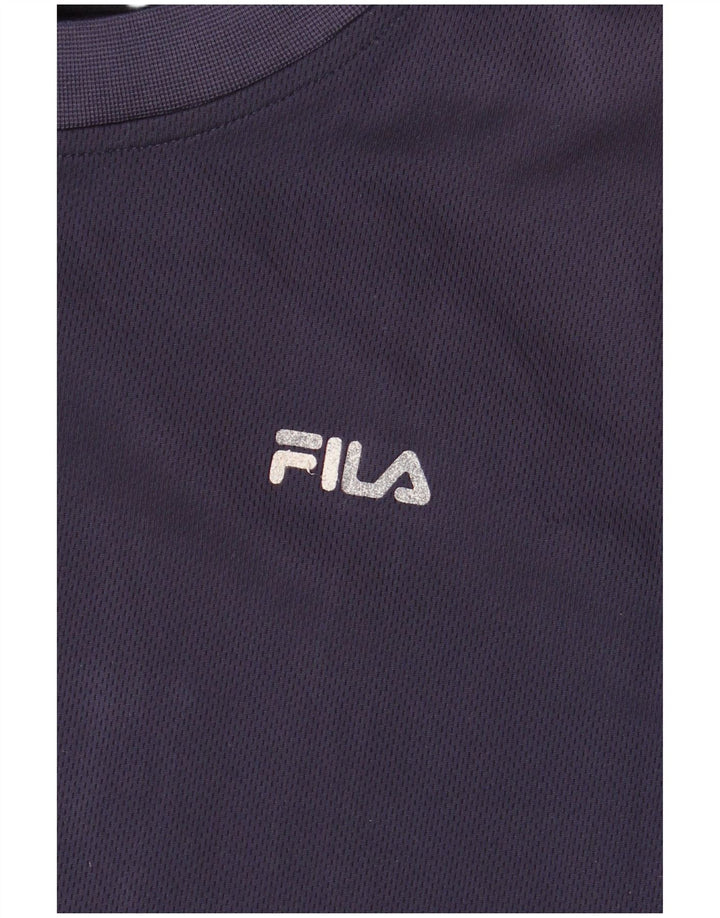 FILA Herren Weste Top Large Marineblau