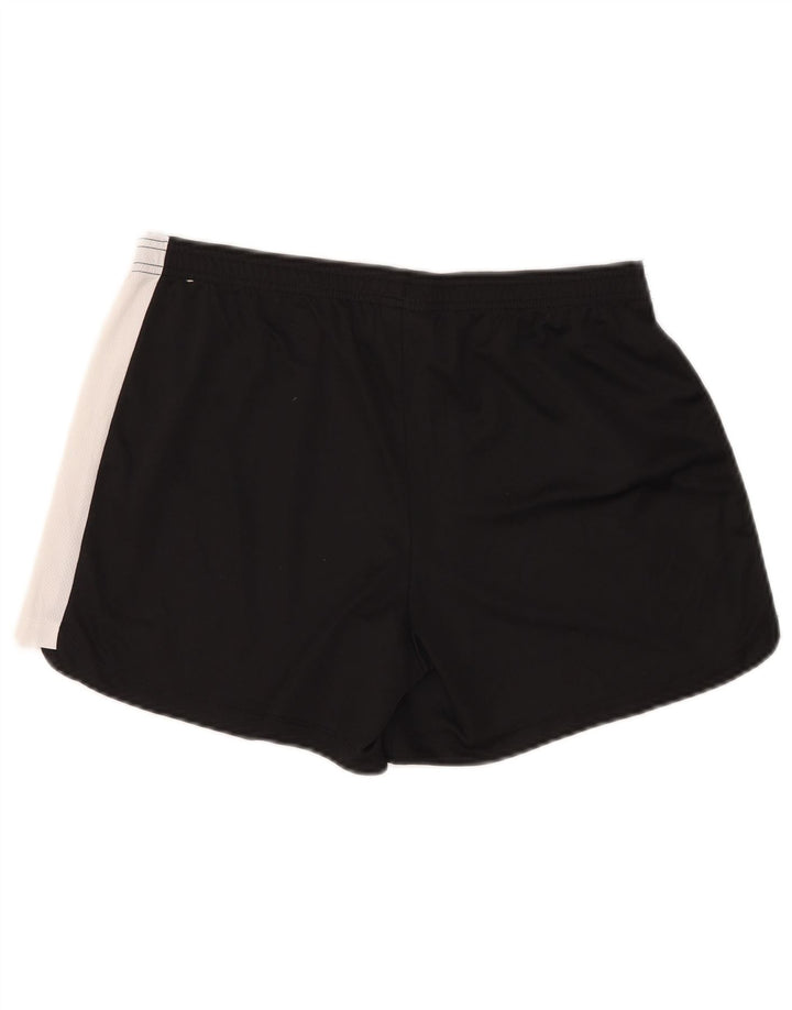 Nike Damen Sportshorts UK 16 Large Schwarz Colourblock Polyester