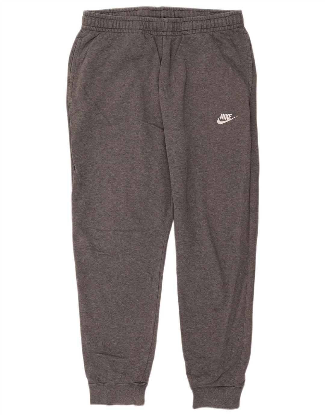Nike Herren-Trainingshose, Jogginghose, groß, graue Baumwolle