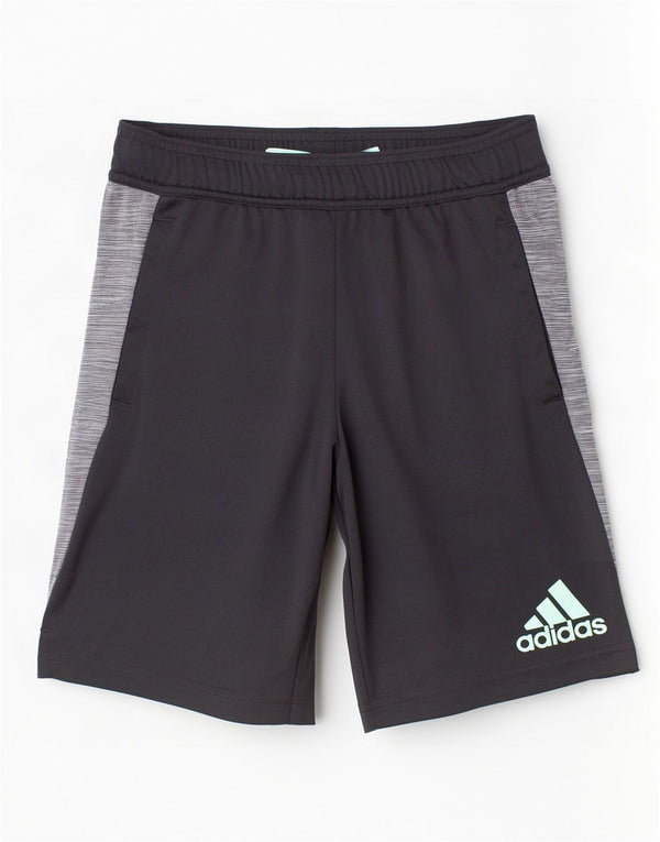 Adidas Aeroready Sportshorts für Jungen, 11–12 Jahre, Schwarz, Farbblock