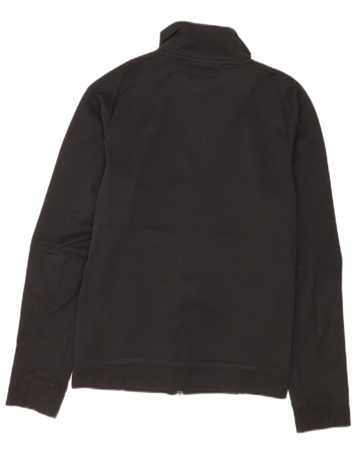 Nike Herren-Trainingsanzugoberteil, XS, schwarze Farbblock-Baumwolle