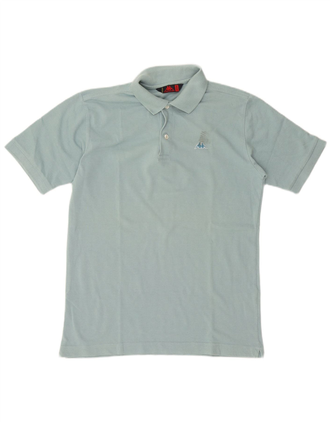 Kappa Herren-Poloshirt aus mittelblauer Baumwolle