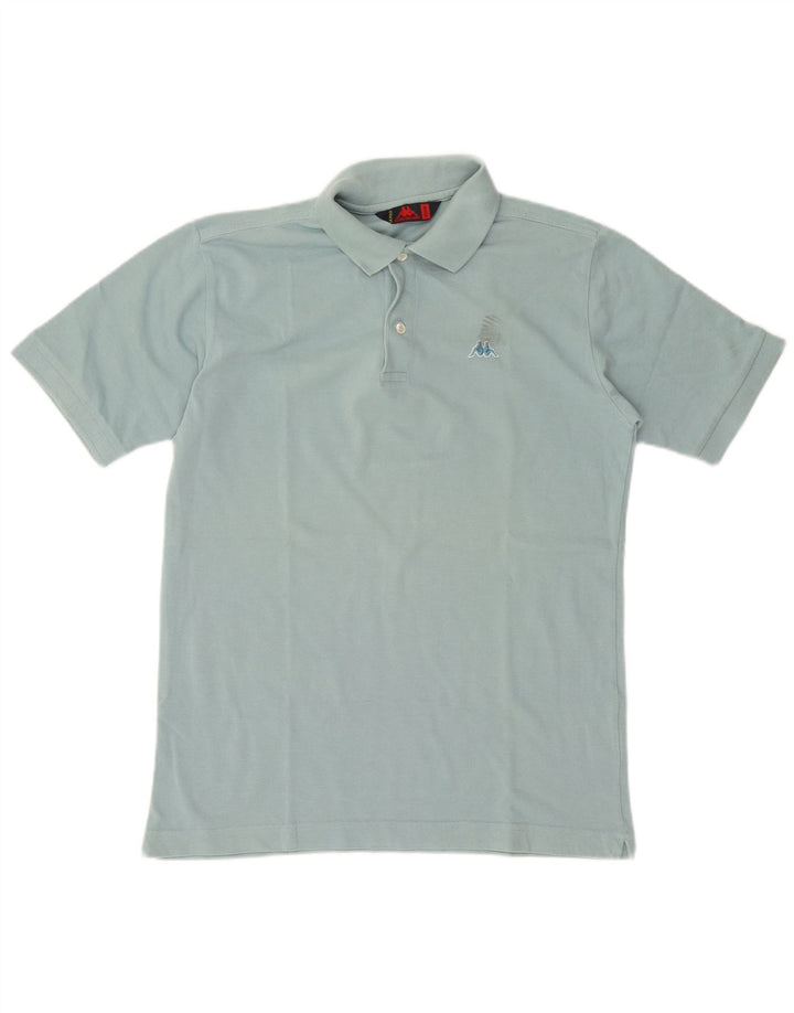 Kappa Herren-Poloshirt aus mittelblauer Baumwolle