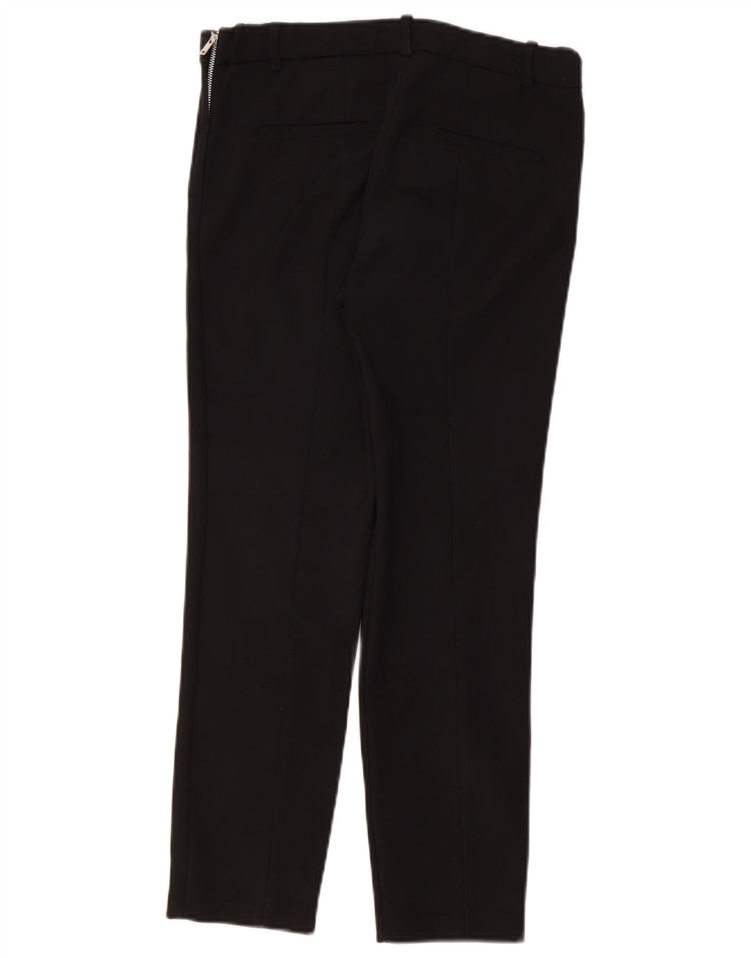 Schmale Freizeithose für Damen von Zara, Größe S, W27, L26, Schwarz