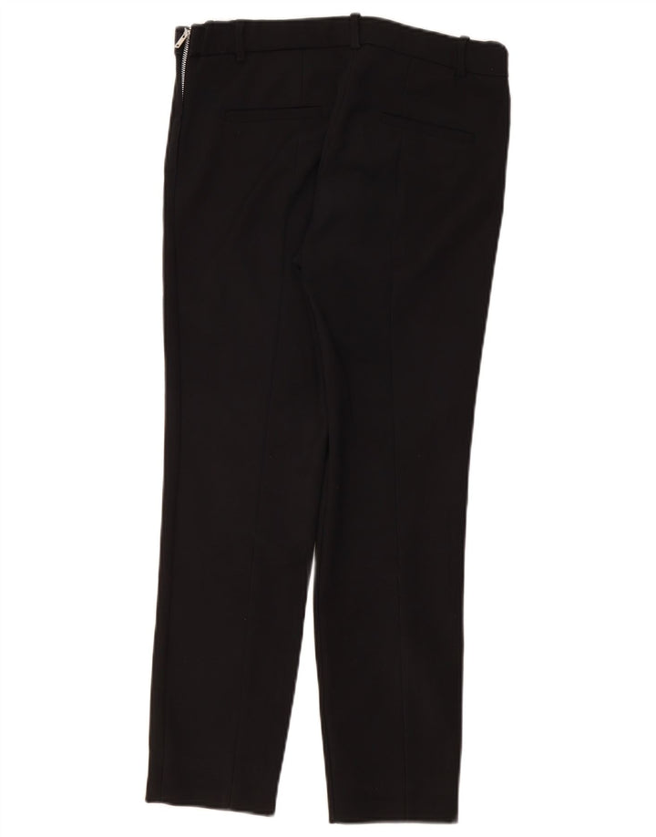 Schmale Freizeithose für Damen von Zara, Größe S, W27, L26, Schwarz