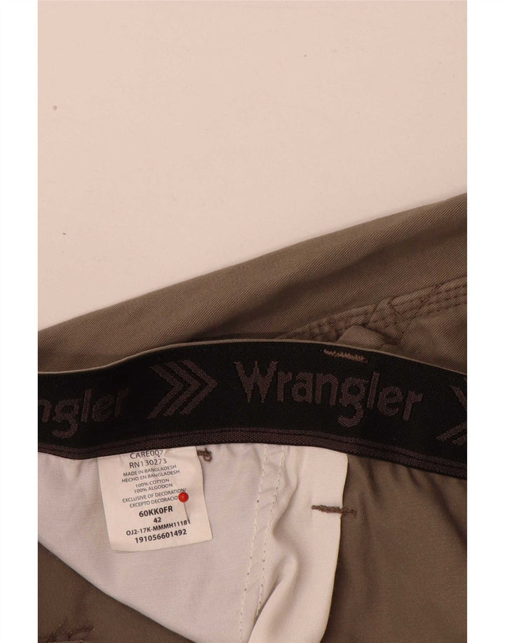 Wrangler Herren Cargoshorts XL W42 Graue Baumwolle