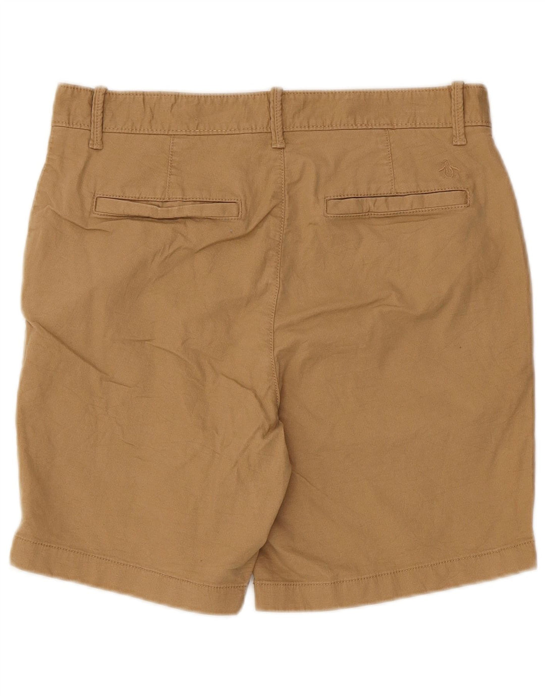Penguin Herren-Chinoshorts, W30, mittelbeige Baumwolle
