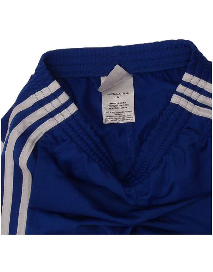Adidas Jungen Trainingshose Jogger 5-6 Jahre Blau Polyester