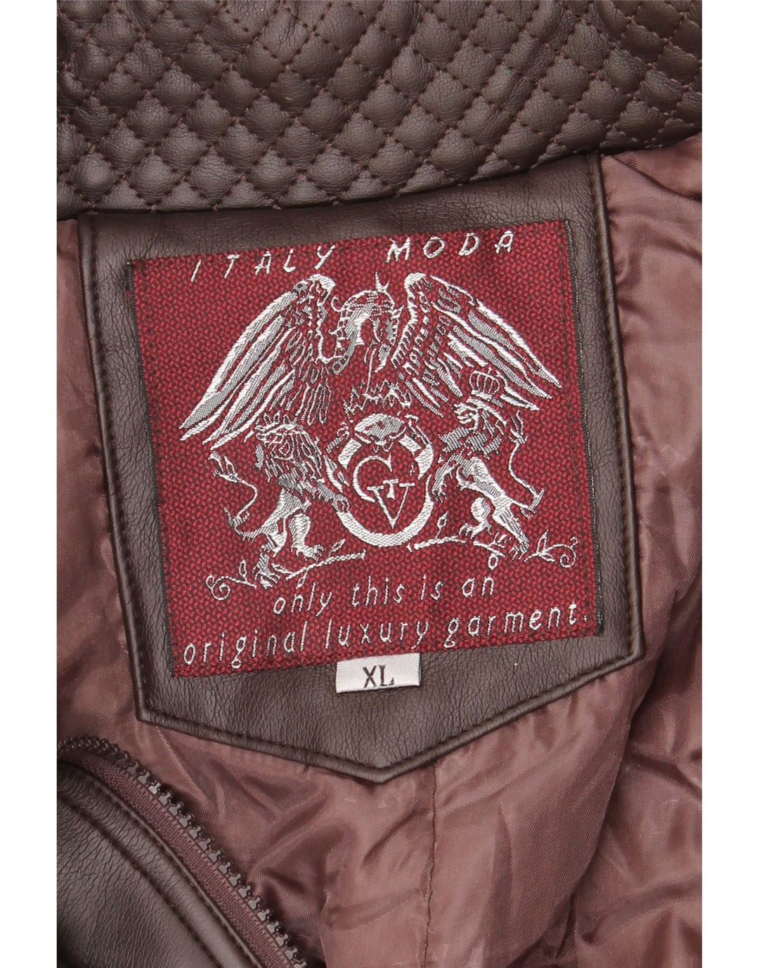 Vintage Herren Lederjacke UK 42 XL Braun