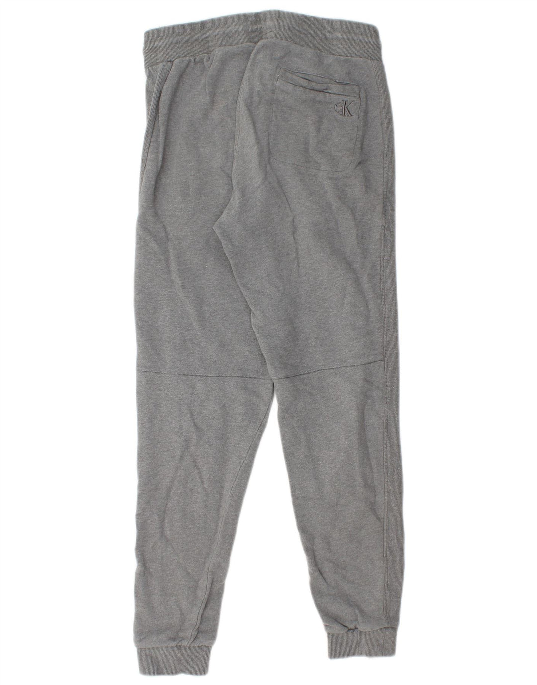 CALVIN KLEIN Herren-Trainingshose, Jogginghose, klein, graue Baumwolle