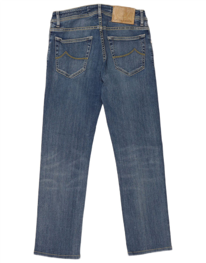 Jacob Cohen Damen Slim Jeans W29 L26 Blaue Baumwolle
