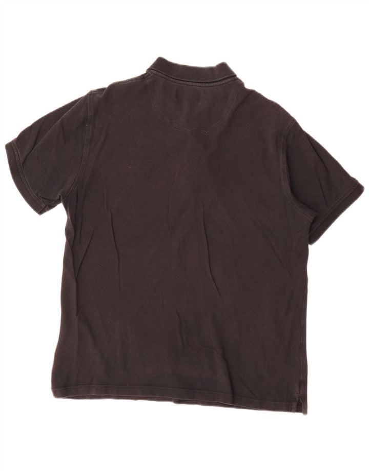 Lyle & Scott Herren Poloshirt XL Schwarz Baumwolle