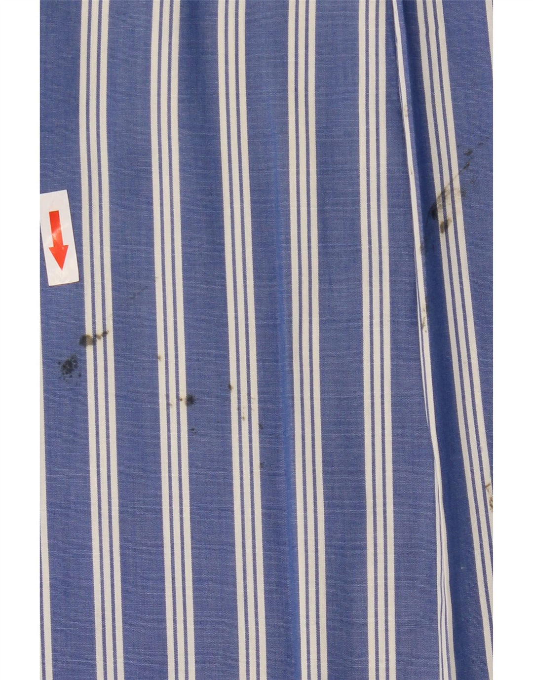 Chaps Herren-Kurzarmhemd, groß, blau gestreift