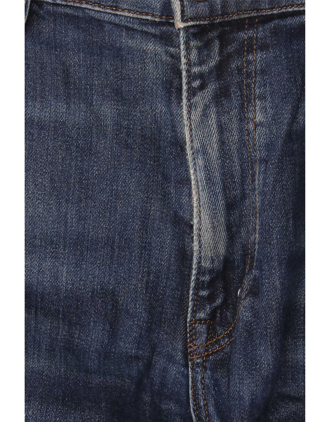 Gant Herren Straight Jeans W38 L32 Blaue Baumwolle