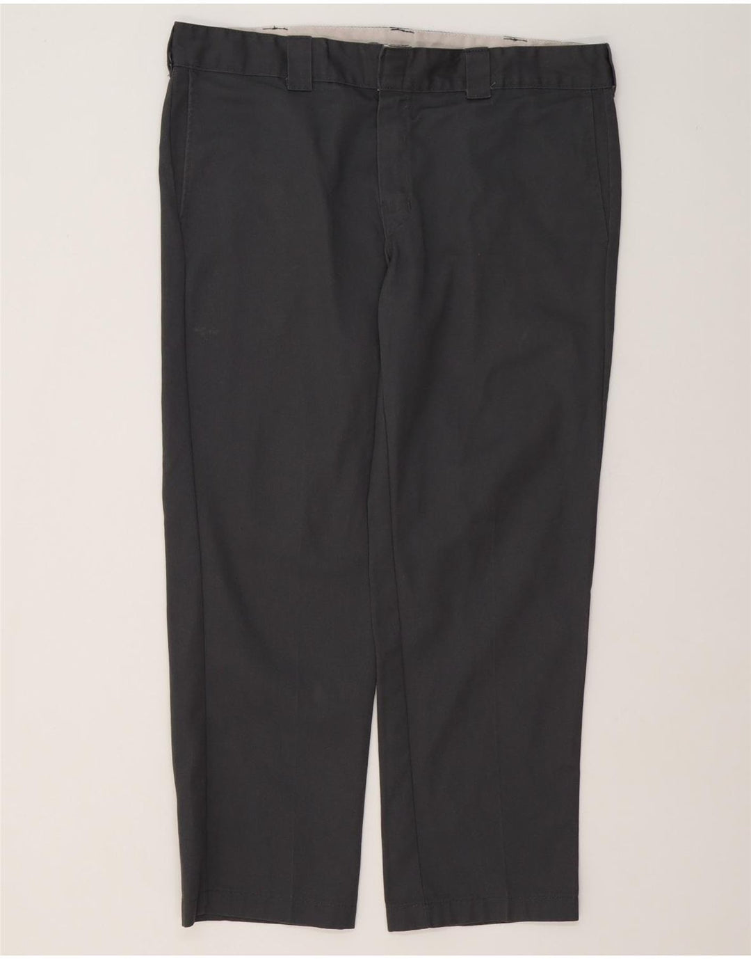Dickies Slim Straight Chino-Hose für Herren, W38, L30, grau, Polyester