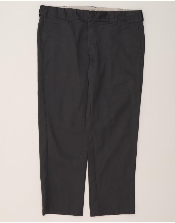 Dickies Slim Straight Chino-Hose für Herren, W38, L30, grau, Polyester
