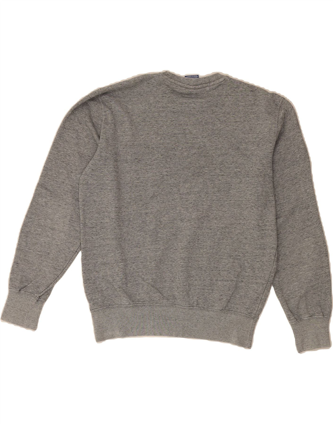 CHAMPION Womens Graphic Sweatshirt Jumper UK 16 Large Grey Flecked Vintage Champion and Second-Hand Champion from Messina Hembry 