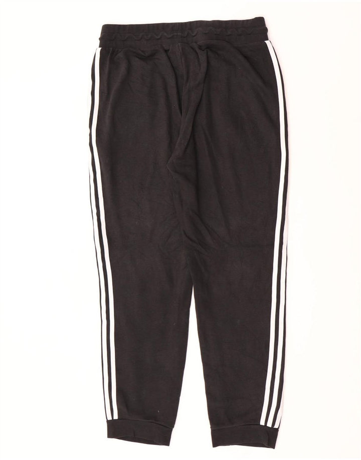 Adidas Herren-Trainingshose, Jogginghose, mittelschwarz, Baumwolle
