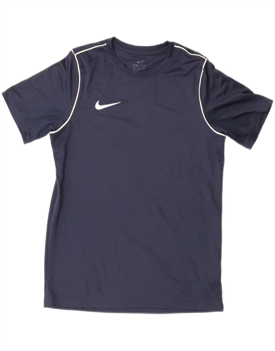 Nike Dri Fit T-Shirt für Jungen, 13–14 Jahre, XL, Marineblau, Polyester