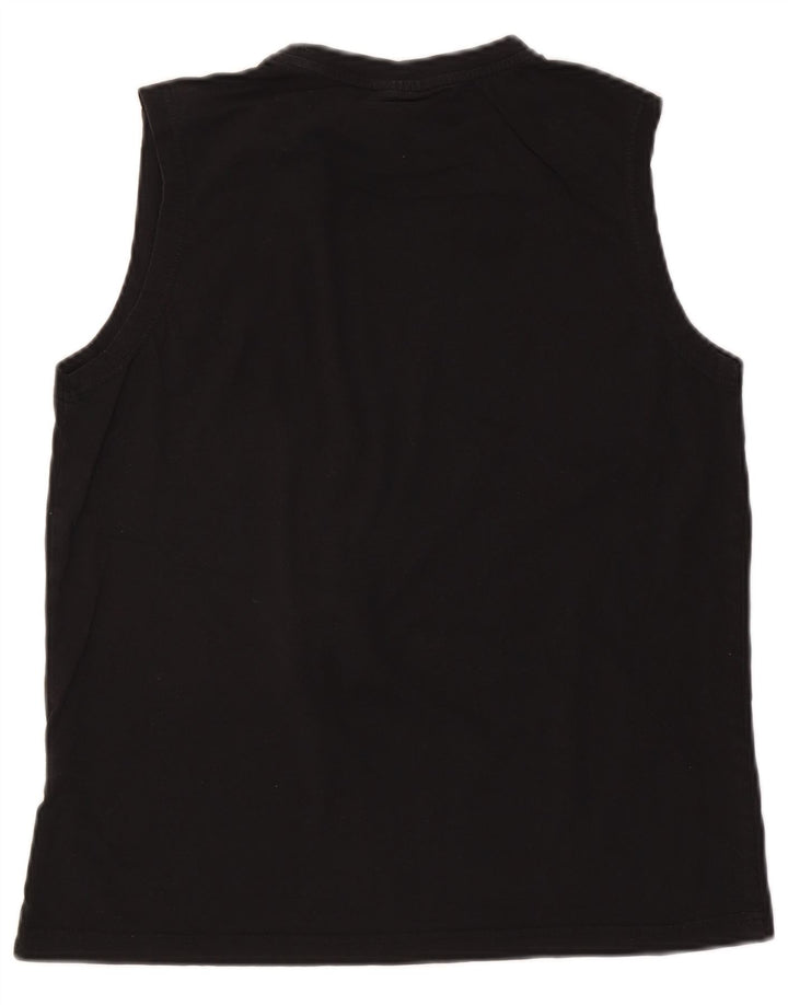 Champion Damen-Weste-Top, UK 16, Größe L, Schwarz, Baumwolle