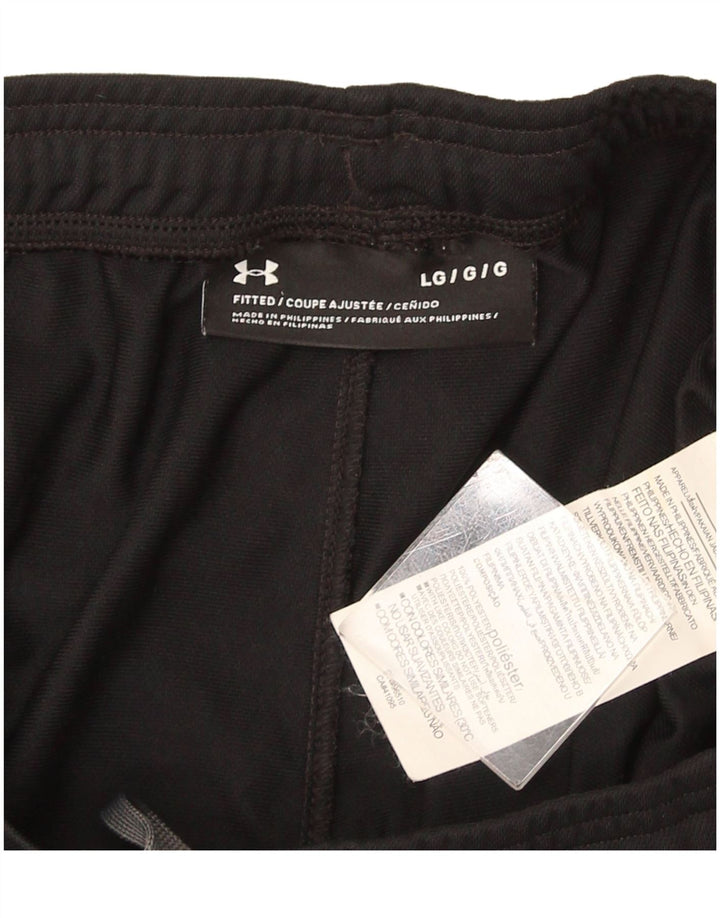 Under Armour Herren-Trainingshose, groß, aus schwarzem Polyester