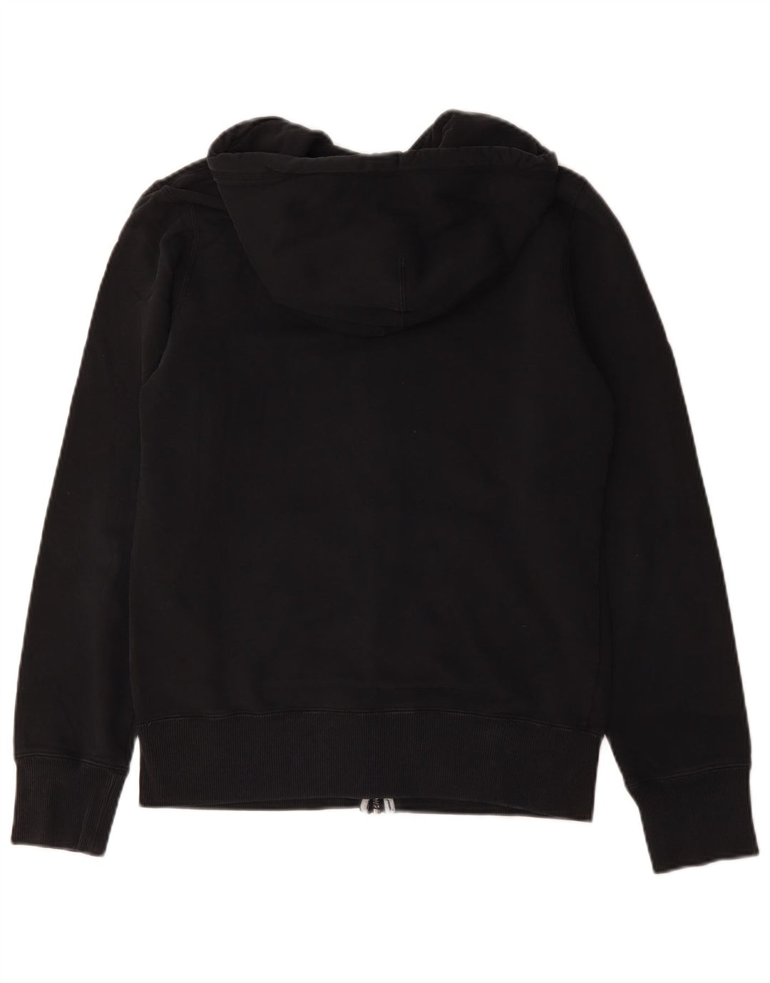 Nike Herren-Kapuzenpullover mit Reißverschluss, Größe S, schwarze Baumwolle
