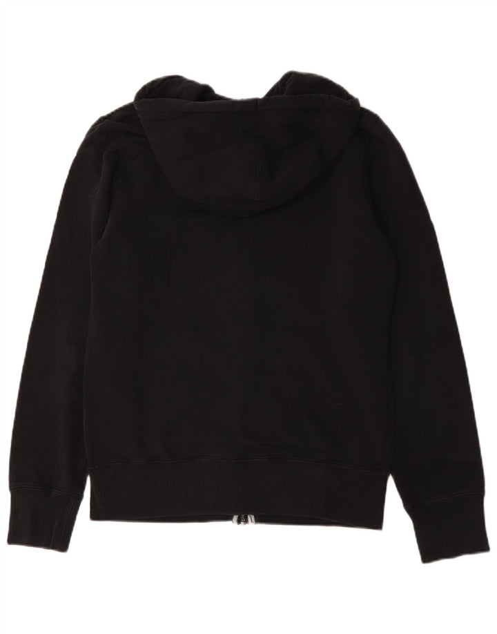Nike Herren-Kapuzenpullover mit Reißverschluss, Größe S, schwarze Baumwolle